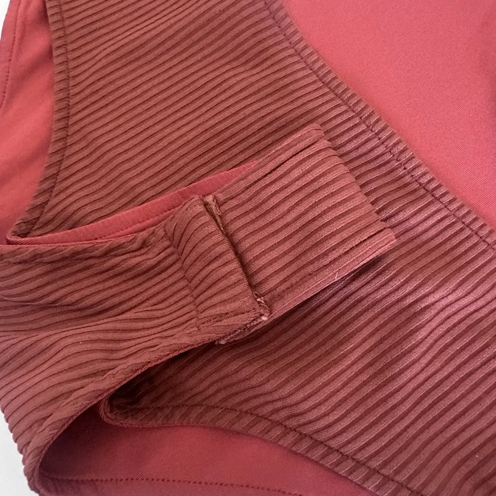 Superdown Strapless‎ Cut Out Bandeau Rust Festival Resort Vacation Sexy Club NWT